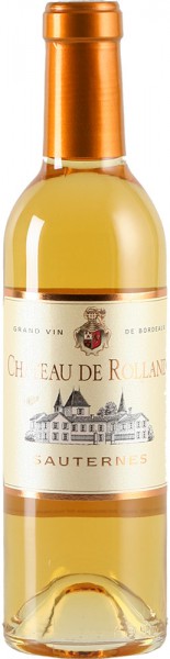 Вино Chateau de Rolland, Sauternes AOC, 2008, 0.375 л