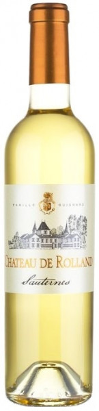 Вино Chateau de Rolland, Sauternes AOC, 2015, 0.375 л