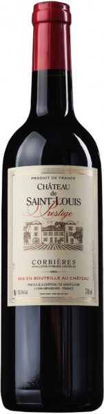 Вино Chаteau de Saint Louis, "Prestige" Rouge, Corbieres AOP