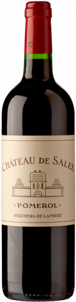 Вино Chateau de Sales, Pomerol, 2013