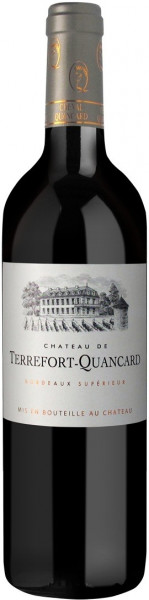 Вино Chateau de Terrefort-Quancard, Bordeaux Superieur AOC, 2018