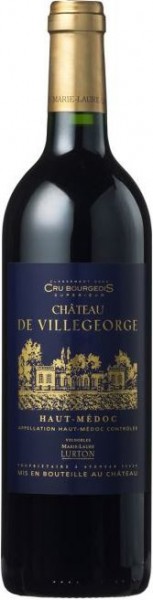 Вино "Chateau De Villegeorge" Cru Bourgeois Superieur, Haut Medoc AOC, 2010