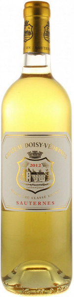 Вино Chateau Doisy-Vedrines, Sauternes AOC, 2012