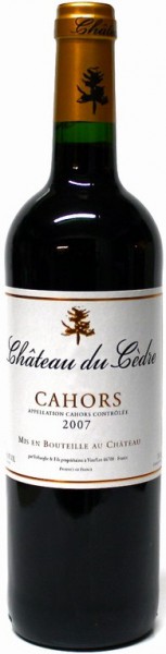 Вино Chateau du Cedre, Cahors AOC, 2007