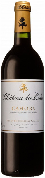 Вино Chateau du Cedre, Cahors AOC, 2015