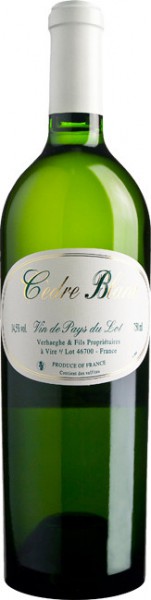 Вино Chateau du Cedre, "Cedre Blanc" VdT, 2012