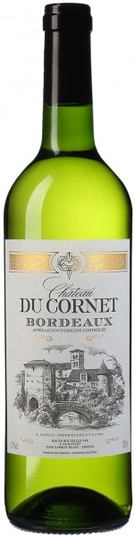 Вино "Chateau du Cornet" Blanc, Bordeaux AOC, 2012