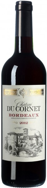 Вино "Chateau du Cornet", Bordeaux AOC, 2012
