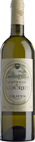 Вино "Chateau Du Mouret" Blanc, Graves AOC, 2012
