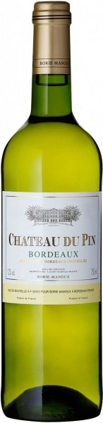 Вино "Chateau du Pin" Blanc, Bordeaux AOC, 2014