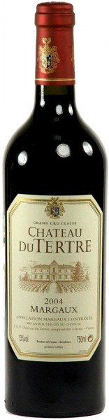 Вино Chateau du Tertre Margaux AOC Grand Cru, 2004, 0.375 л