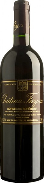 Вино "Chateau Fayau" Rouge, Bordeaux Superieur AOC, 2009