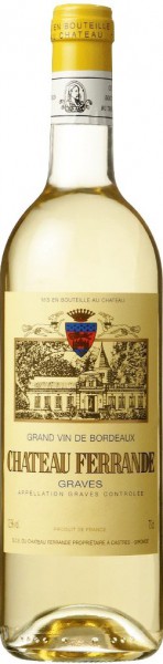 Вино "Chateau Ferrande" Blanc, Graves AOC, 2011