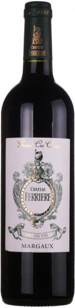 Вино Chateau Ferriere, Margaux AOC 3-eme Grand Cru Classe, 2016