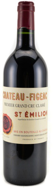 Вино Chateau Figeac Saint-Emilion AOC 1-er Grand Cru Classe 1990