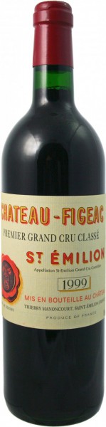 Вино Chateau Figeac Saint-Emilion AOC 1-er Grand Cru Classe 1999