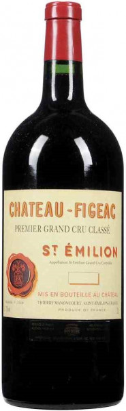 Вино Chateau Figeac, Saint-Emilion AOC 1-er Grand Cru Classe, 2012, 3 л