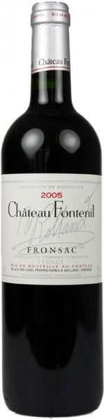 Вино Chateau Fontenil, Fronsac AOC, 2005