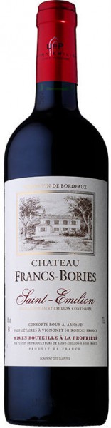 Вино Chateau Francs Bories, Saint-Emilion AOC, 2009