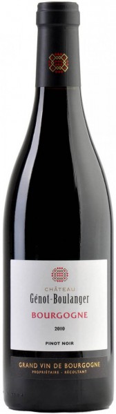Вино Chateau Genot-Boulanger, Bourgogne Pinot Noir, 2010