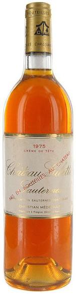 Вино Chateau Gilette, Sauternes AOC, 1975
