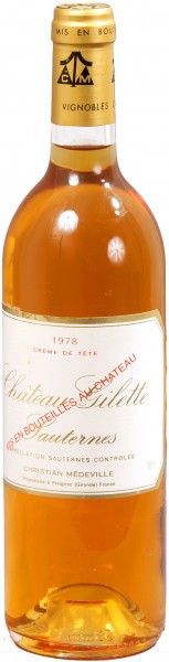 Вино Chateau Gilette, Sauternes AOC, 1978