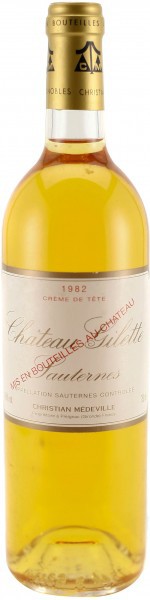 Вино Chateau Gilette Sauternes AOC 1982