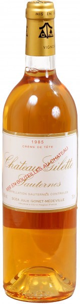 Вино Chateau Gilette, Sauternes AOC, 1985