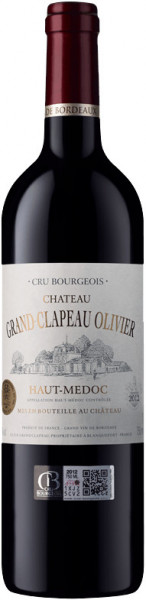 Вино Chateau Grand Clapeau Olivier, Haut-Medoc AOC, 2015