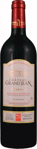 Вино Chateau Grand-Jean, Bordeaux Superieur AOC, 2010