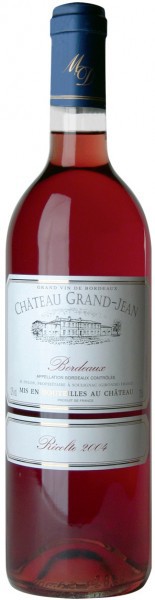 Вино Chateau Grand-Jean Rose Bordeaux AOC, 2009
