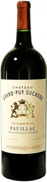 Вино Chateau Grand-Puy Ducasse, 5-eme Grand Cru Classe Pauillac AOC, 2011, 5 л