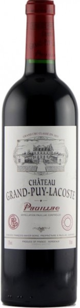 Вино Chateau Grand-Puy-Lacoste Pauillac AOC 2001
