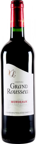 Вино "Chateau Grand Rousseau", Bordeaux AOC, 2018