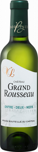 Вино "Chateau Grand Rousseau", Entre-Deux-Mers AOC, 2019, 0.375 л