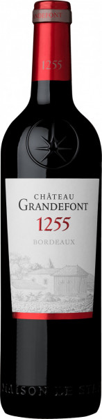 Вино Chateau Grandefont, "1255", Bordeaux AOC