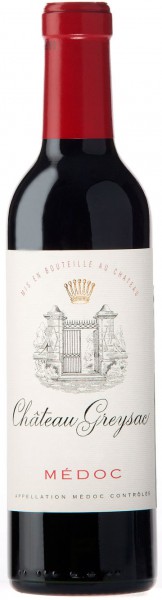 Вино Chateau Greysac, Medoc AOC, 2008, 0.375 л