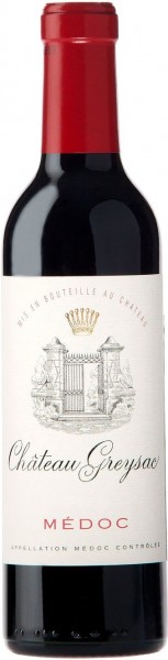 Вино Chateau Greysac, Medoc AOC, 2010, 0.375 л