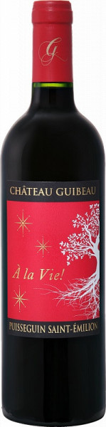 Вино Chateau Guibeau, "A la Vie", Puisseguin Saint-Emilion AOC, 2019