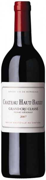 Вино Chateau Haut-Bailly, Pessac-Leognan AOC, 2007