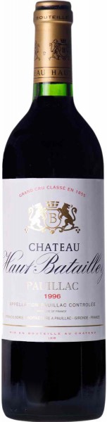 Вино Chateau Haut-Batailley, Pauillac AOC 5-eme Grand Cru Classe, 1996