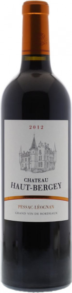 Вино Chateau Haut Bergey, Pessac Leognan AOC, 2012