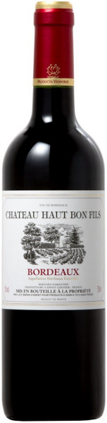 Вино Chateau Haut Bon Fils, Bordeaux AOC, 2015