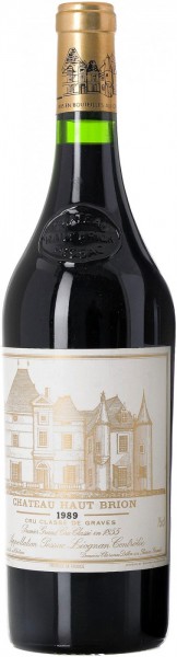 Вино Chateau Haut-Brion (Rouge) Pessac-Leognan AOC 1-er Grand Cru Classe 1989