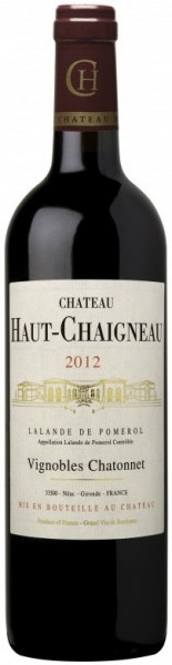 Вино Chateau Haut-Chaigneau, 2012