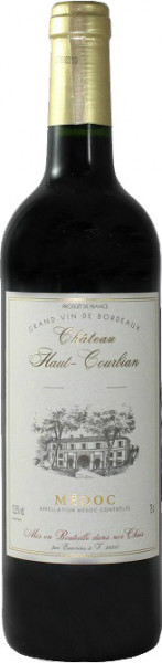 Вино Chateau Haut-Courbian, Medoc AOC, 2017