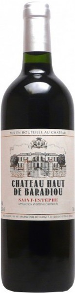 Вино Chateau Haut de Baradiou, Saint-Estephe AOC