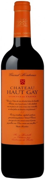 Вино "Chateau Haut Gay", Bordeaux Superieur AOC, 2019