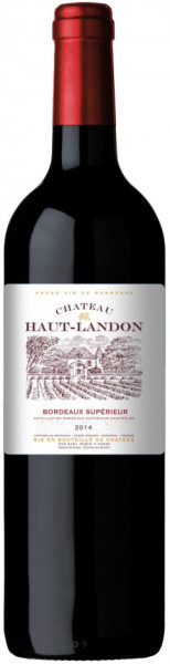 Вино Chateau Haut-Landon, Bordeaux Superieur AOC, 2014