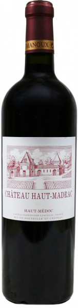 Вино Chateau Haut-Madrac, Cru Bourgeois Haut-Medoc AOC, 2015